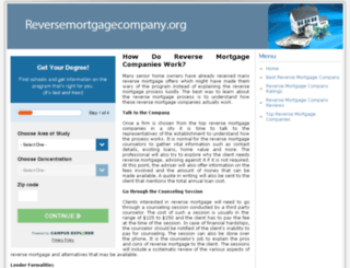 reversemortgagecompany.org screenshot