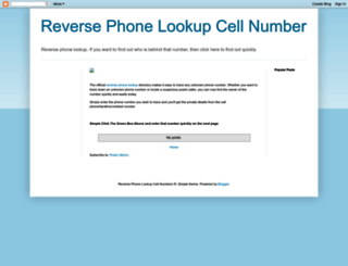reversephonelookupcellnumbers.blogspot.com screenshot