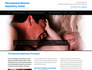reversevasectomyinpa.com screenshot