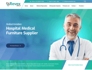 revexmedical.com screenshot