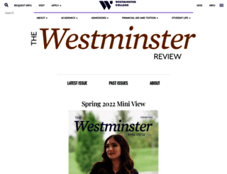 review.westminstercollege.edu screenshot