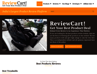 reviewcart.in screenshot