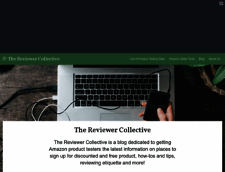 reviewercollective.com screenshot
