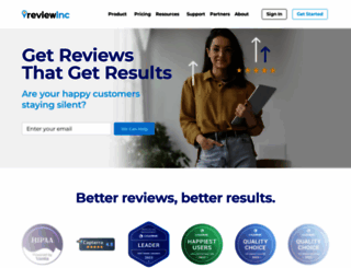 reviewinc.com screenshot