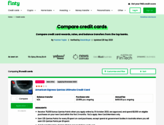 reviews.creditcardcompare.com.au screenshot