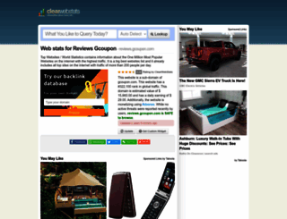 reviews.gcoupon.com.clearwebstats.com screenshot