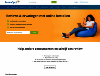 reviewspot.nl screenshot
