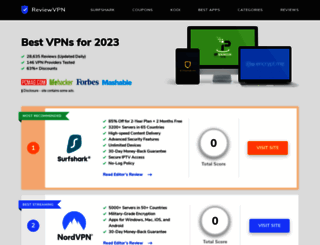 reviewvpn.com screenshot