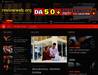 reviewweb.org screenshot