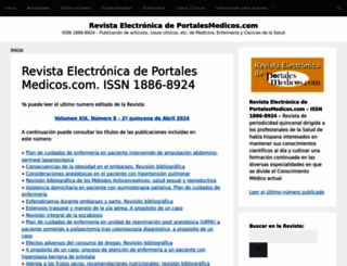 revista-portalesmedicos.com screenshot