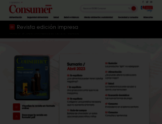 revista.consumer.es screenshot