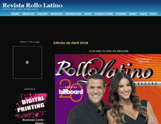 revista.rollolatino.com screenshot