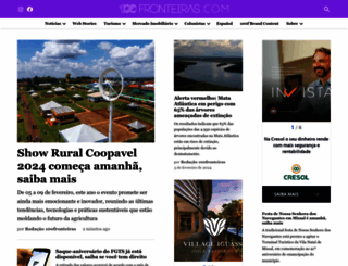 revista100fronteiras.com.br screenshot