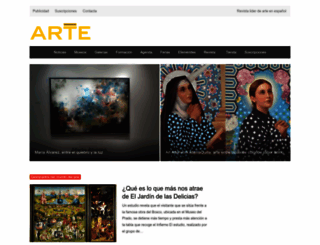 revistaarte.com screenshot