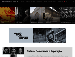 revistabrasileiros.com.br screenshot