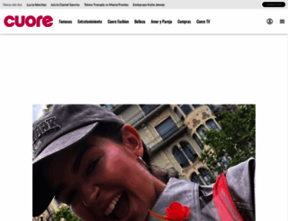 revistacuore.com screenshot