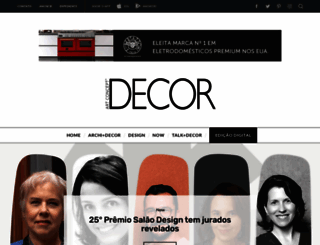 revistadecor.com.br screenshot