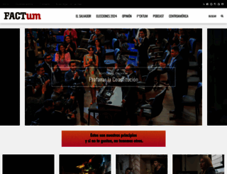 revistafactum.com screenshot
