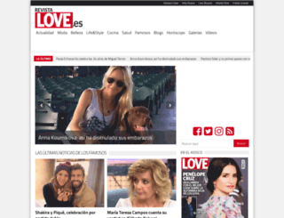 revistalove.es screenshot