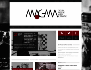 revistamagma.es screenshot