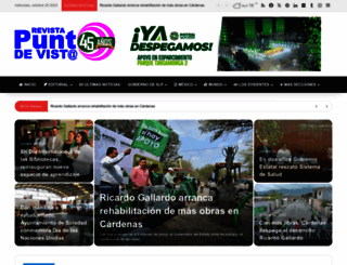 revistapuntodevista.com.mx screenshot