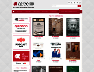 revistasculturales.com screenshot