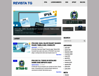revistatecnologiagrafica.com.br screenshot