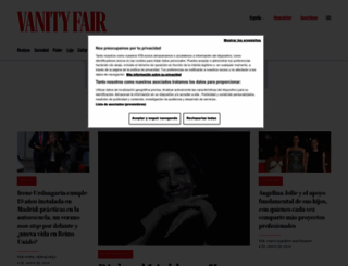 revistavanityfair.es screenshot