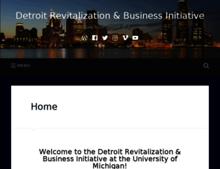 revitalizationandbusiness.wordpress.com screenshot