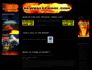 revivalschool.com screenshot