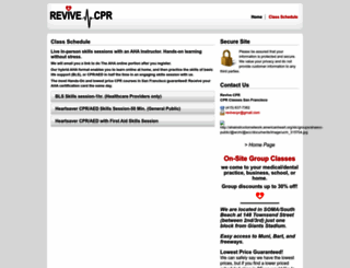 revivecprtraining.enrollware.com screenshot