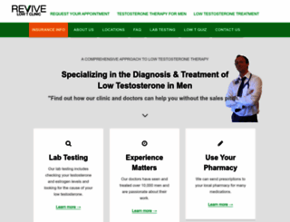 revivelowtclinic.pharmacy screenshot