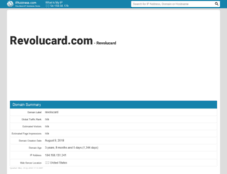 revolucard.com.ipaddress.com screenshot
