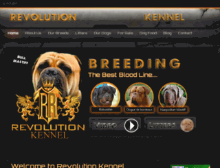 revolution-kennel.com screenshot