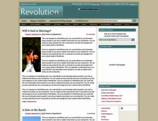 revolutionlifestyleblogtemplate.blogspot.com screenshot
