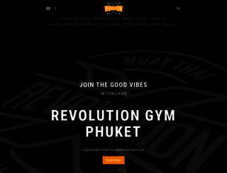 revolutionphuketgym.com screenshot