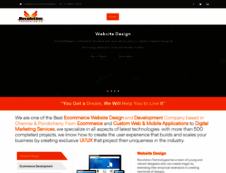 revolutiontechnologies.in screenshot