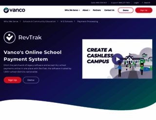 revtrak.net screenshot