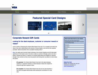 rewardgiftcard.ca screenshot