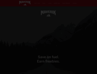 rewards.maverik.com screenshot