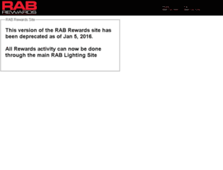 rewards.rabweb.com screenshot