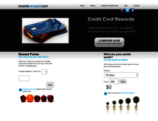 rewardscompared.com screenshot