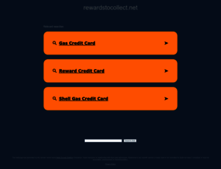 rewardstocollect.net screenshot