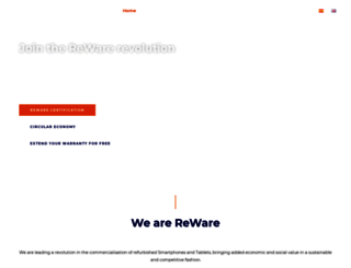 rewaremobile.es screenshot