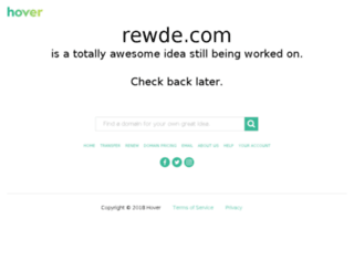 rewde.com screenshot
