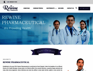 rewinepharmaceutical.com screenshot