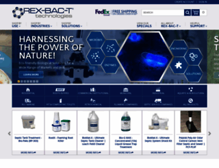 rex-bac-t.com screenshot