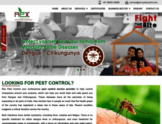 rex-pestcontrol.com screenshot