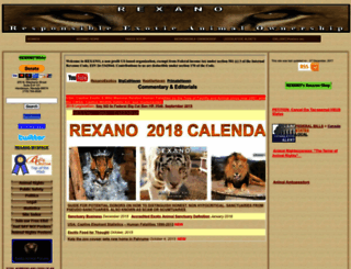 rexano.org screenshot