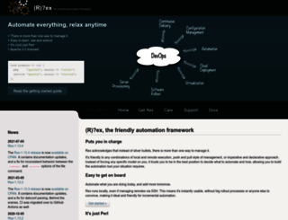 rexify.org screenshot
